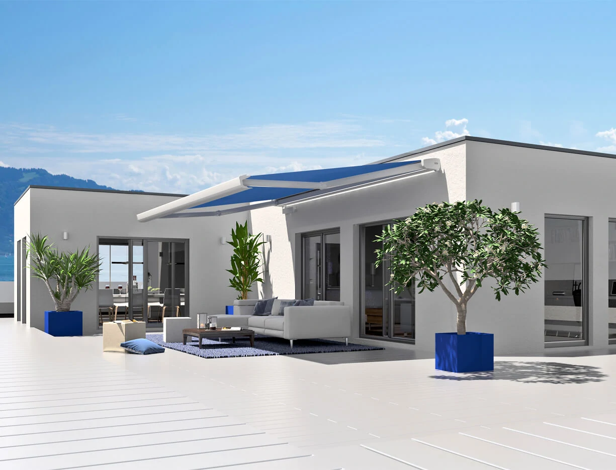 Awning types overview diagram
