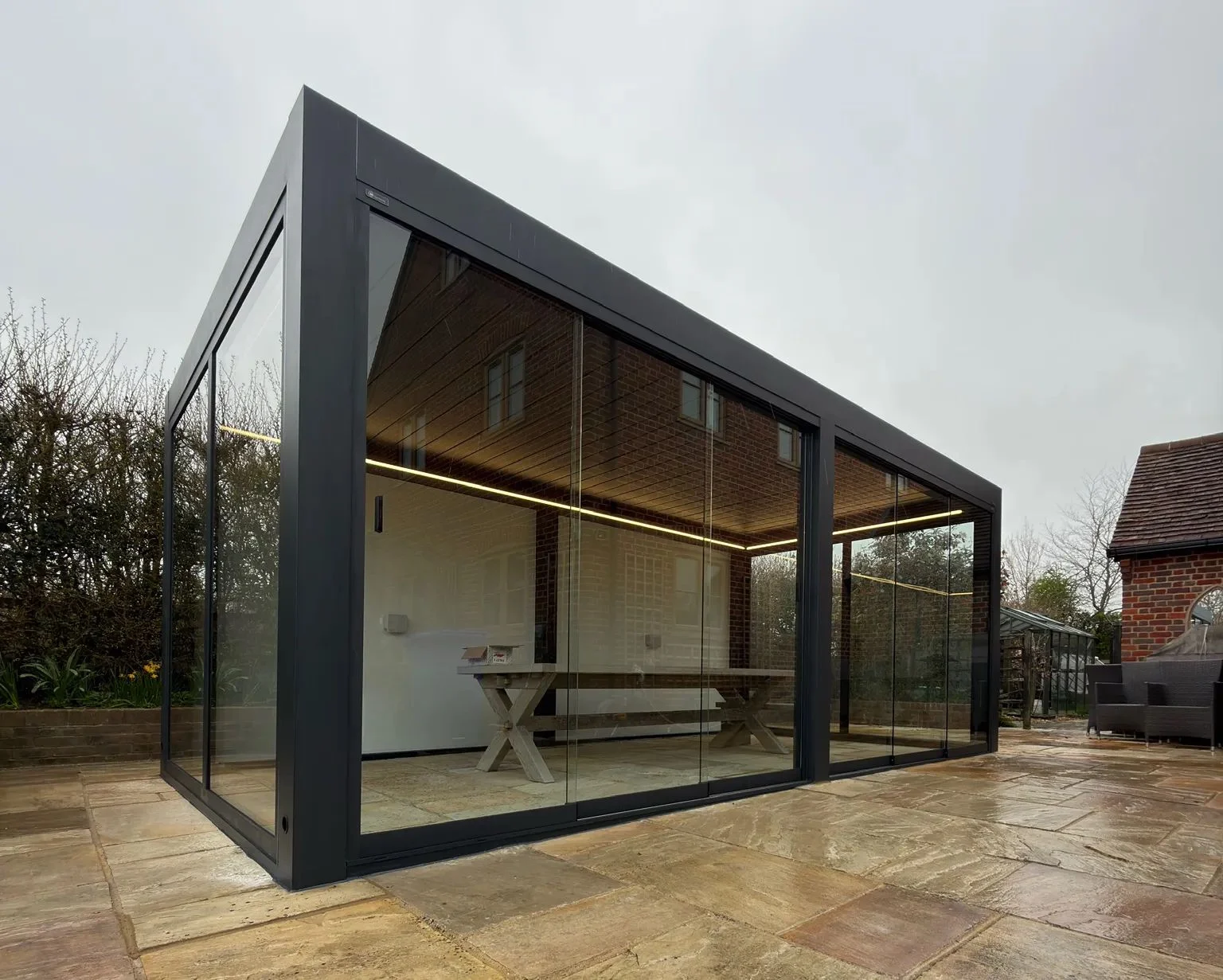 Enclosed