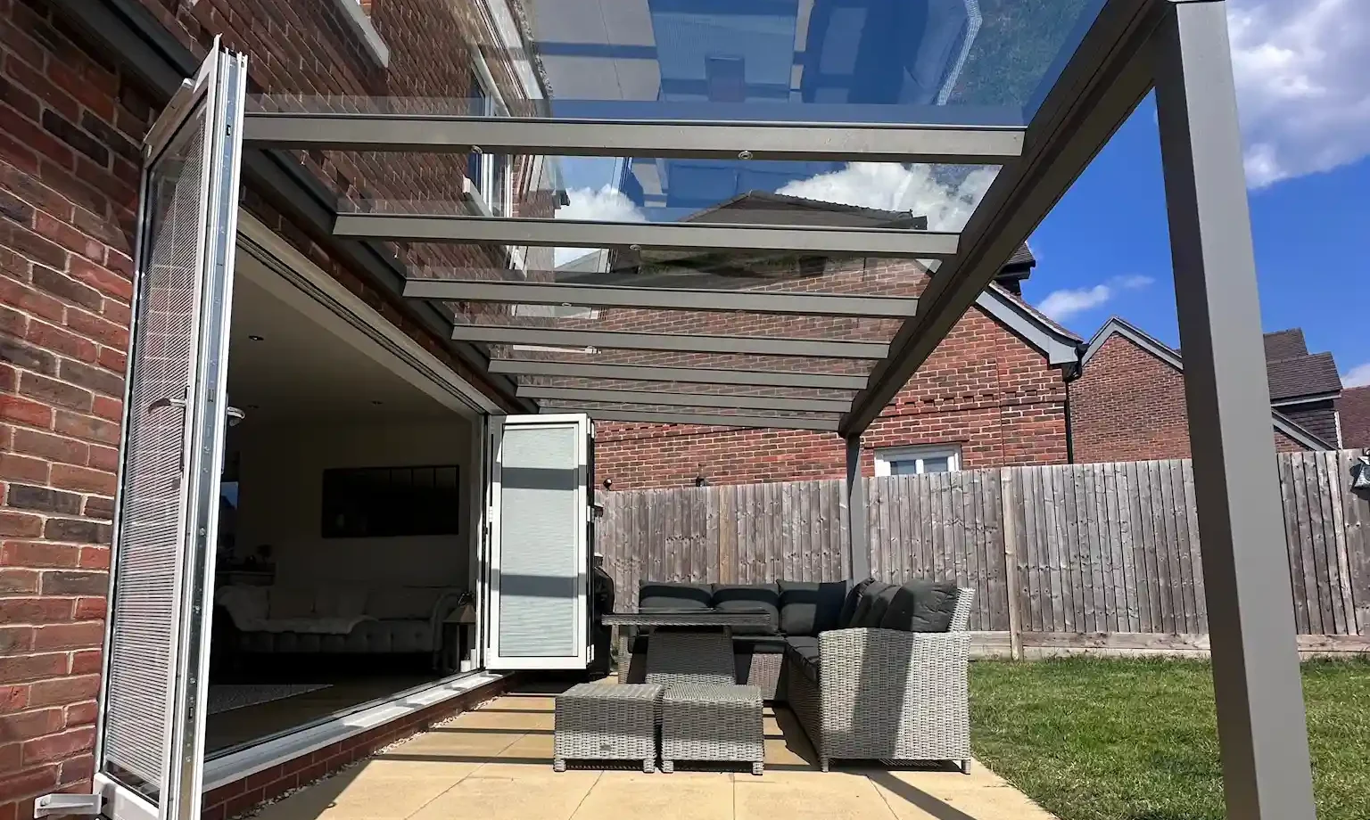 Pangbourne Glass Roof Veranda