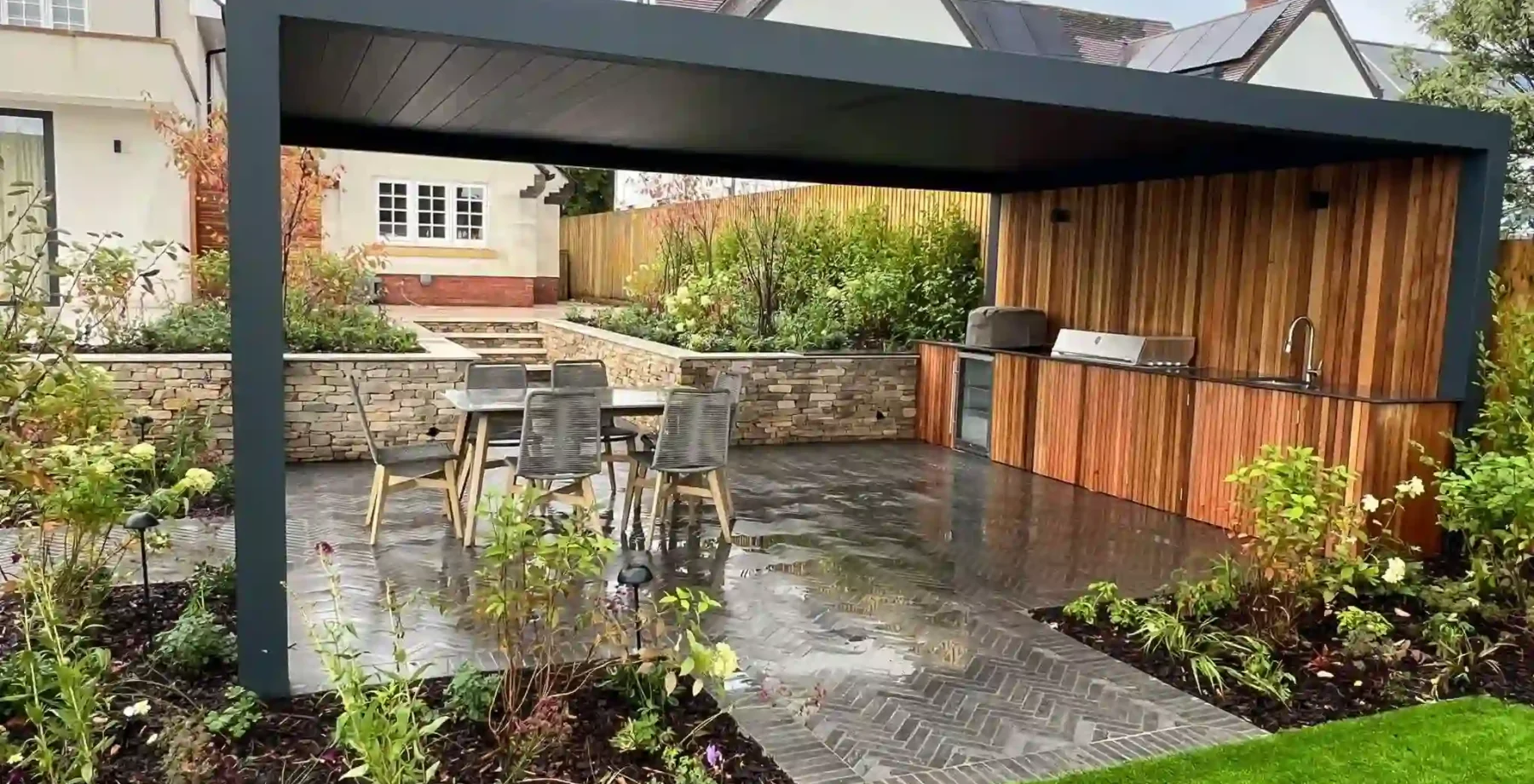 Reading Bioclimatic Pergola