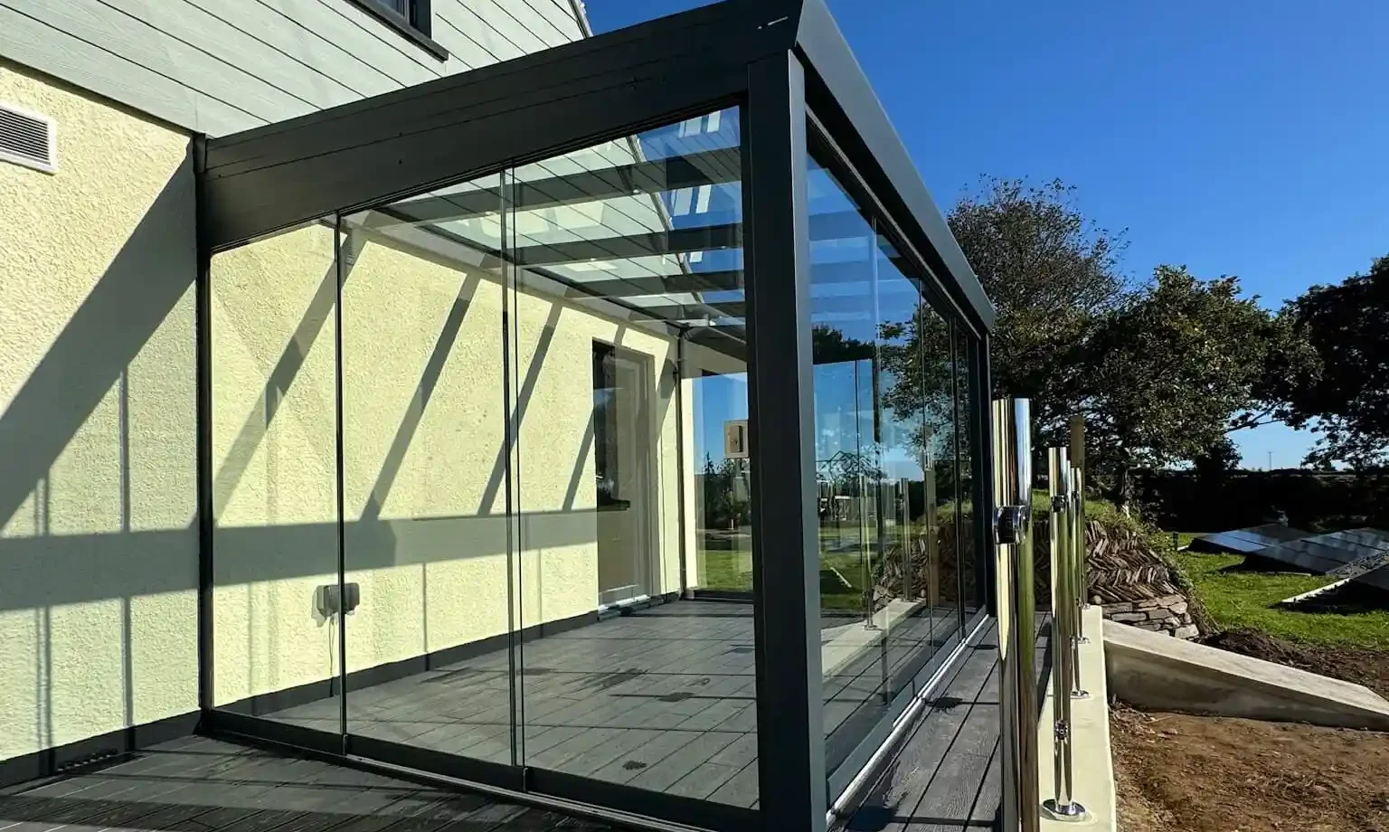 Polperro Glass Room Veranda